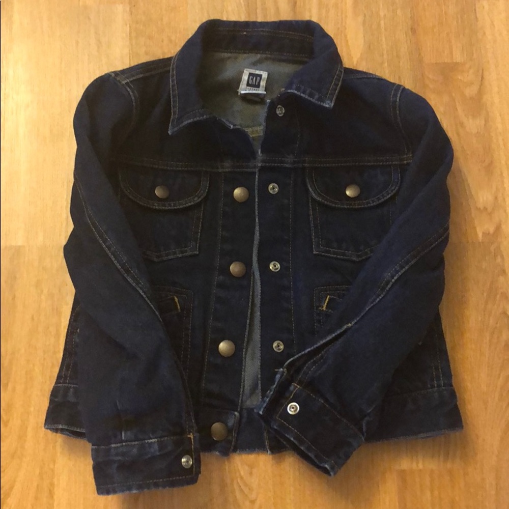 Girls denim jean jacket. Size s gap factory brand